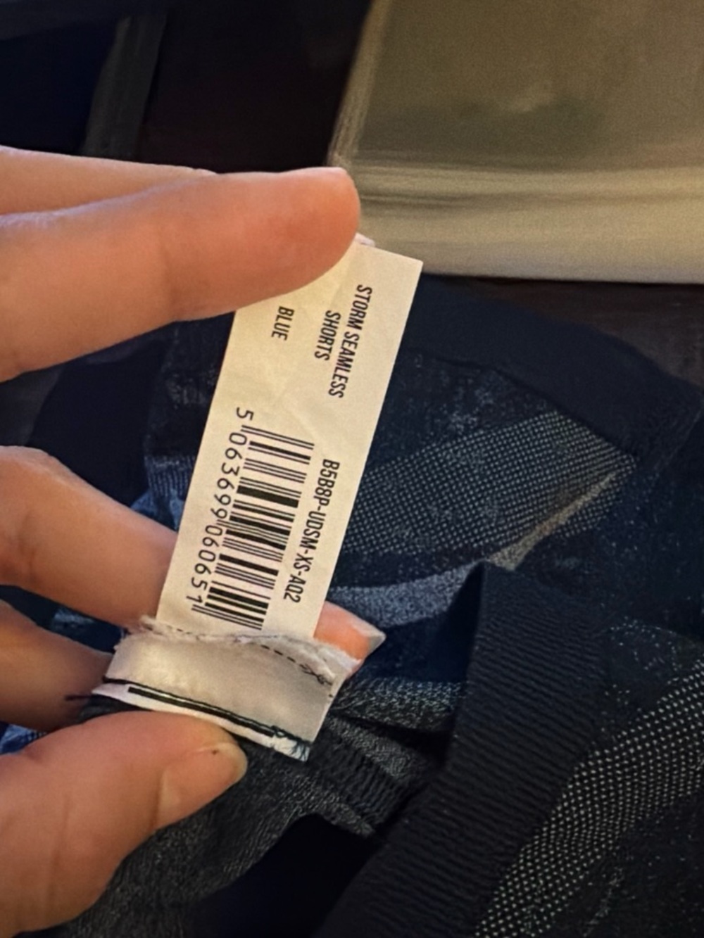 Gymshark deep petrol blue storm seamless shorts - Picture 5 of 5